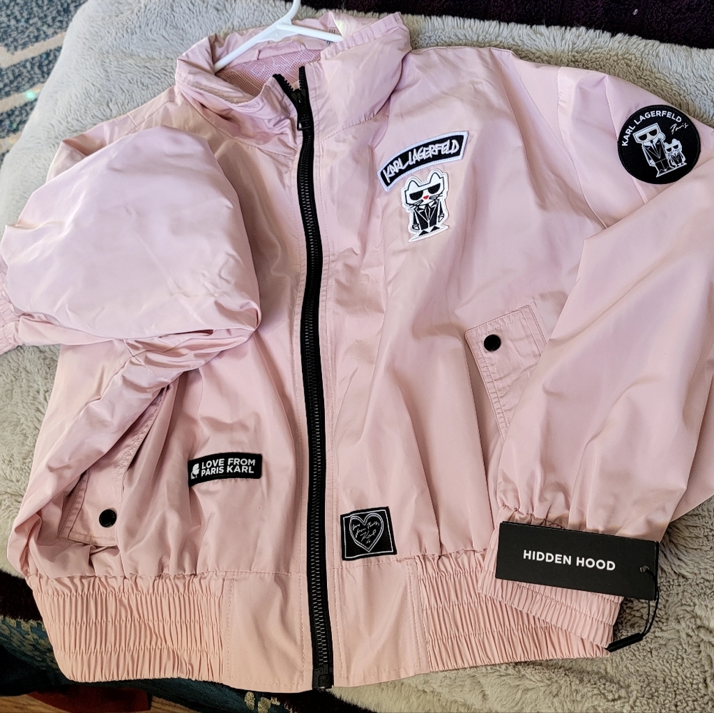 Karl lagerfeld bomber jacket